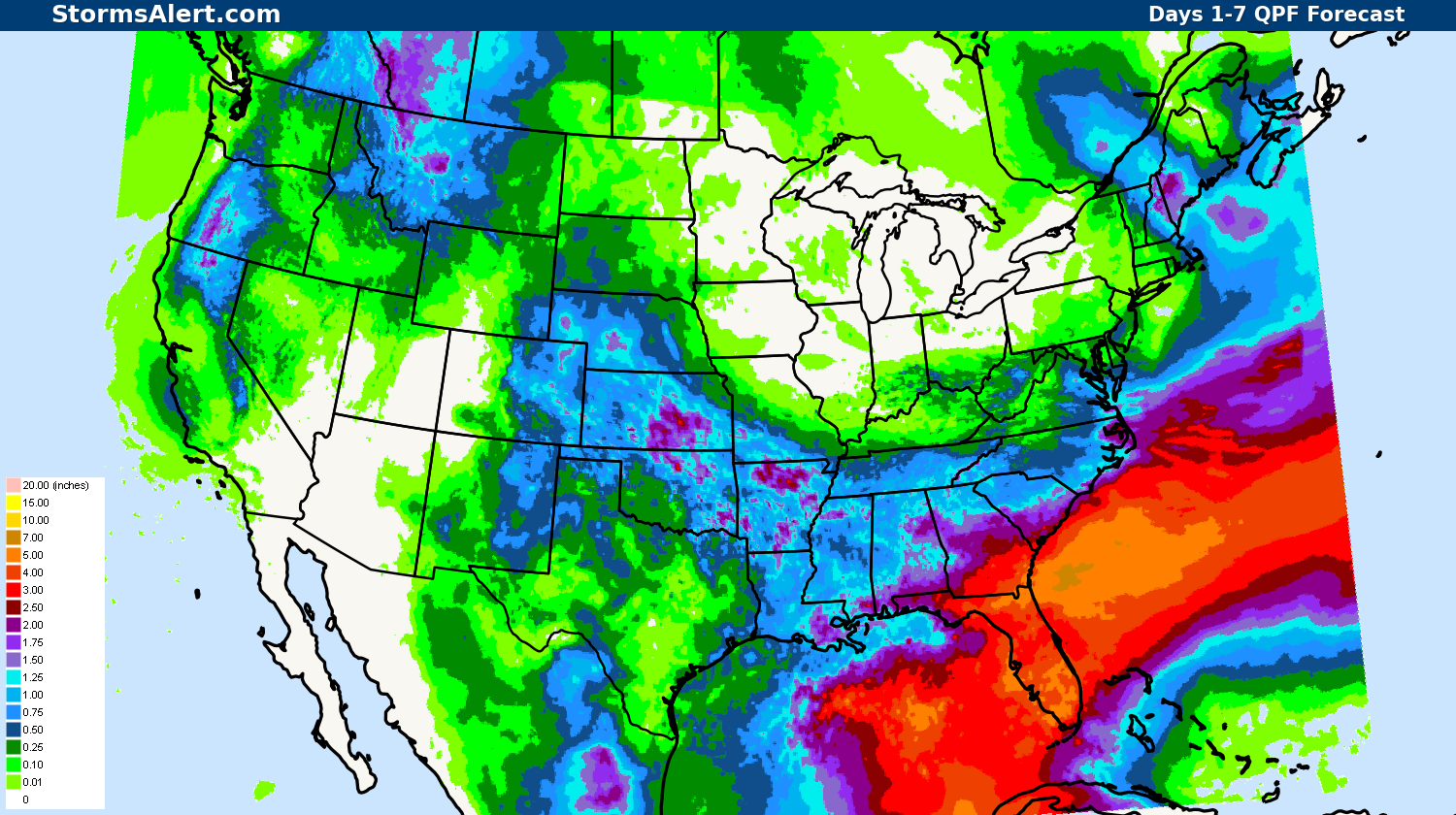 8-14 Day Precipitation Outlook
